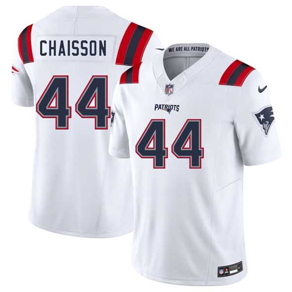 Men & Women & Youth New England Patriots #44 K'Lavon Chaisson White 2025 F.U.S.E. Vapor Limited Stitched Jersey,We sell and wholesale Men & Women & Youth New England Patriots #44 K'Lavon Chaisson White 2025 F.U.S.E. Vapor Limited Stitched Jersey on line form chian!